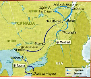 Circuit individuel (Autotour)  au Canada : Safari Canadien