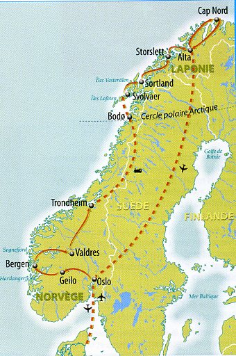 Circuit accompagn en Norvge : Splendeurs de Norvge
