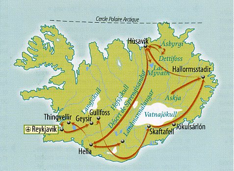 Circuits accompagn�s en Islande : Au Centre de la Terre