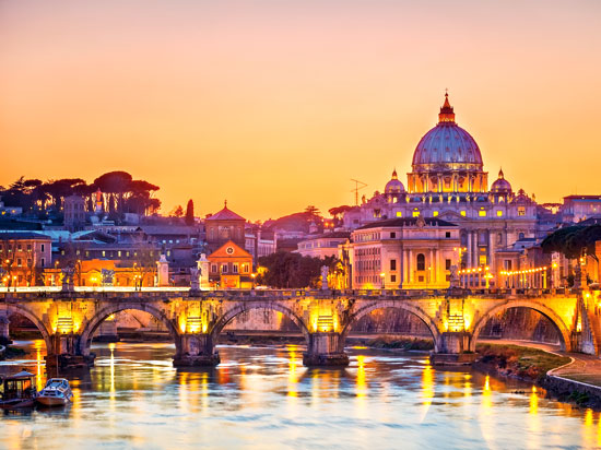 carte italie rome reveillon noel